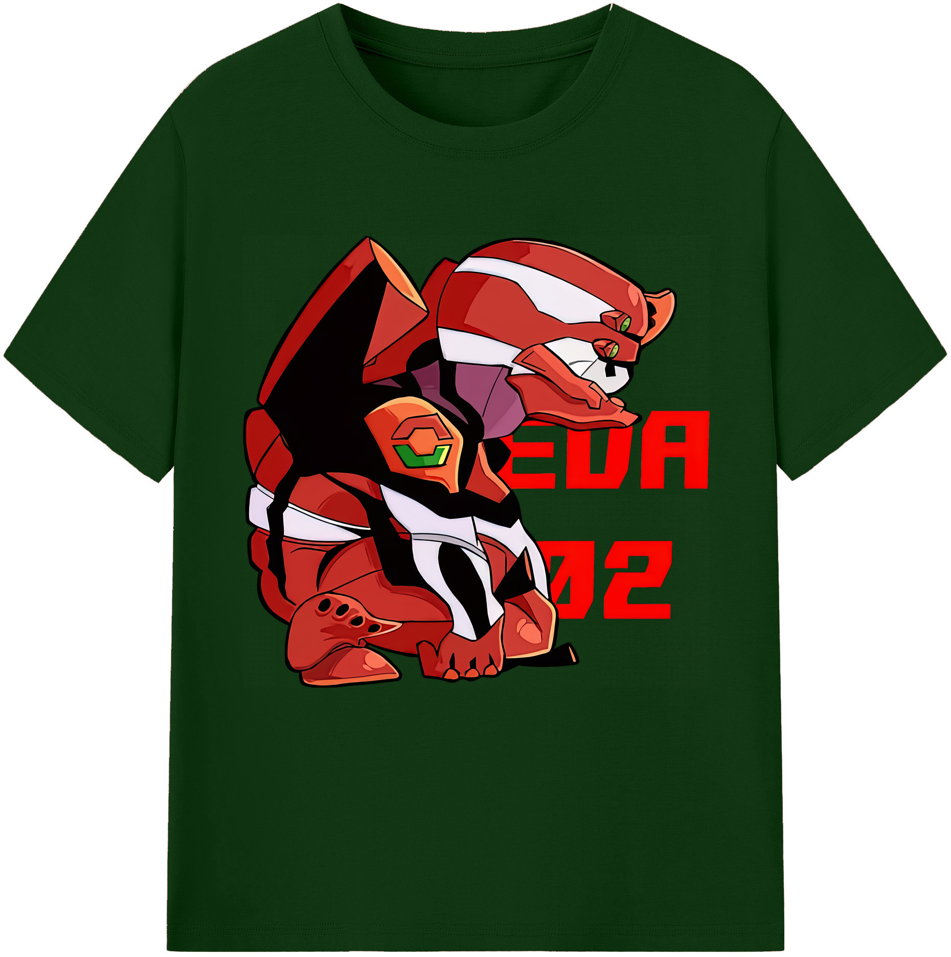 （画像用） EVA 新世紀エヴァンゲリオン 綿100％半袖Tシャツ（フロントプリント）